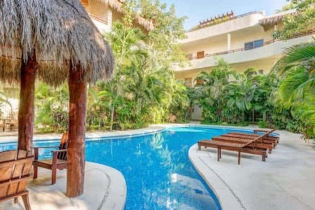 Condo Complex With An Alluring Pool & Tropical Vibes By Stella Rentals! Tulum Eksteriør billede